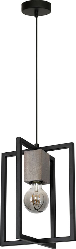 Lampa wisząca Milagro Ralph nowoczesna industrial czarny (MLP 3710)