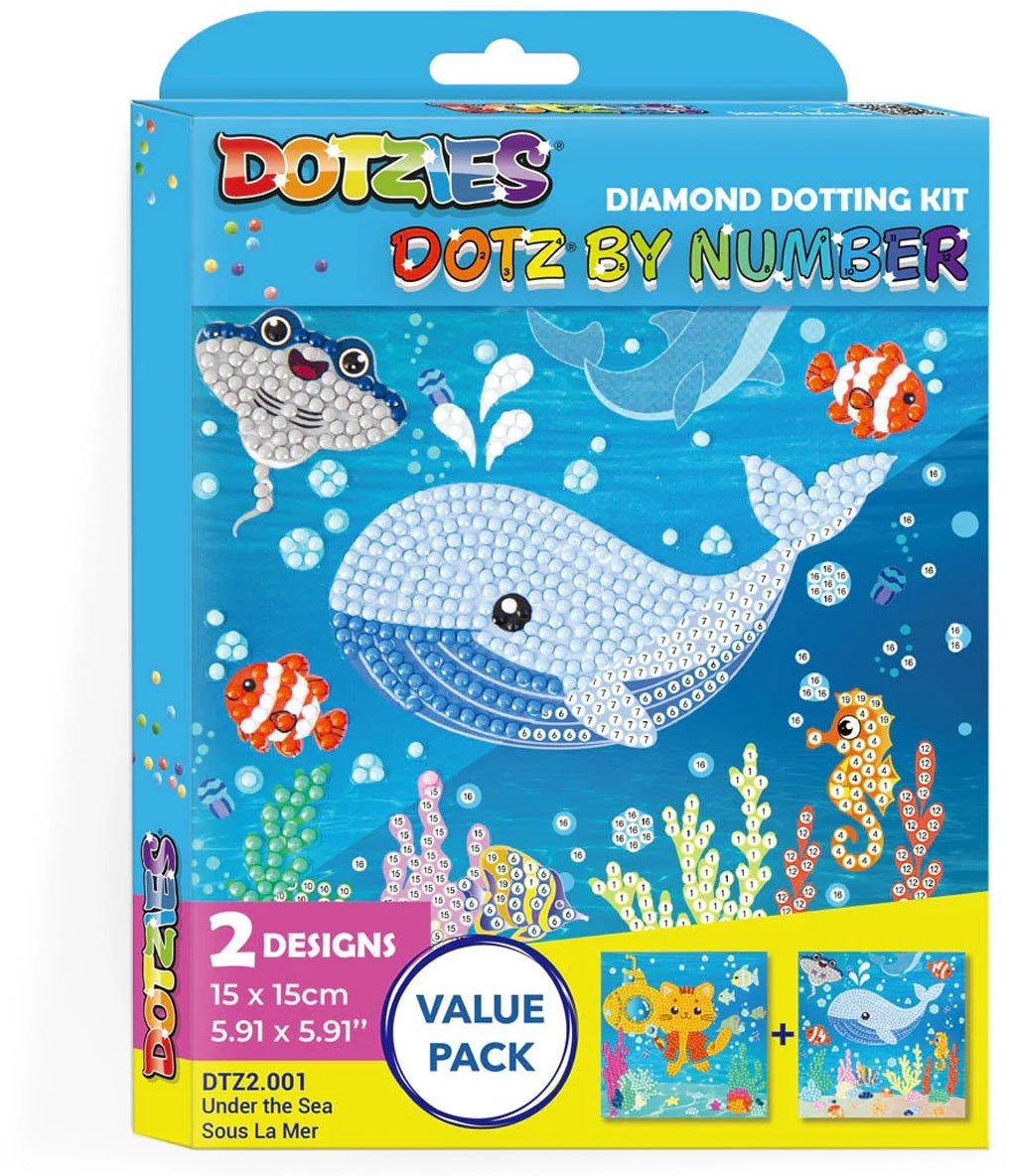 Diamond Dotz - Dotz By Number Under The Sea