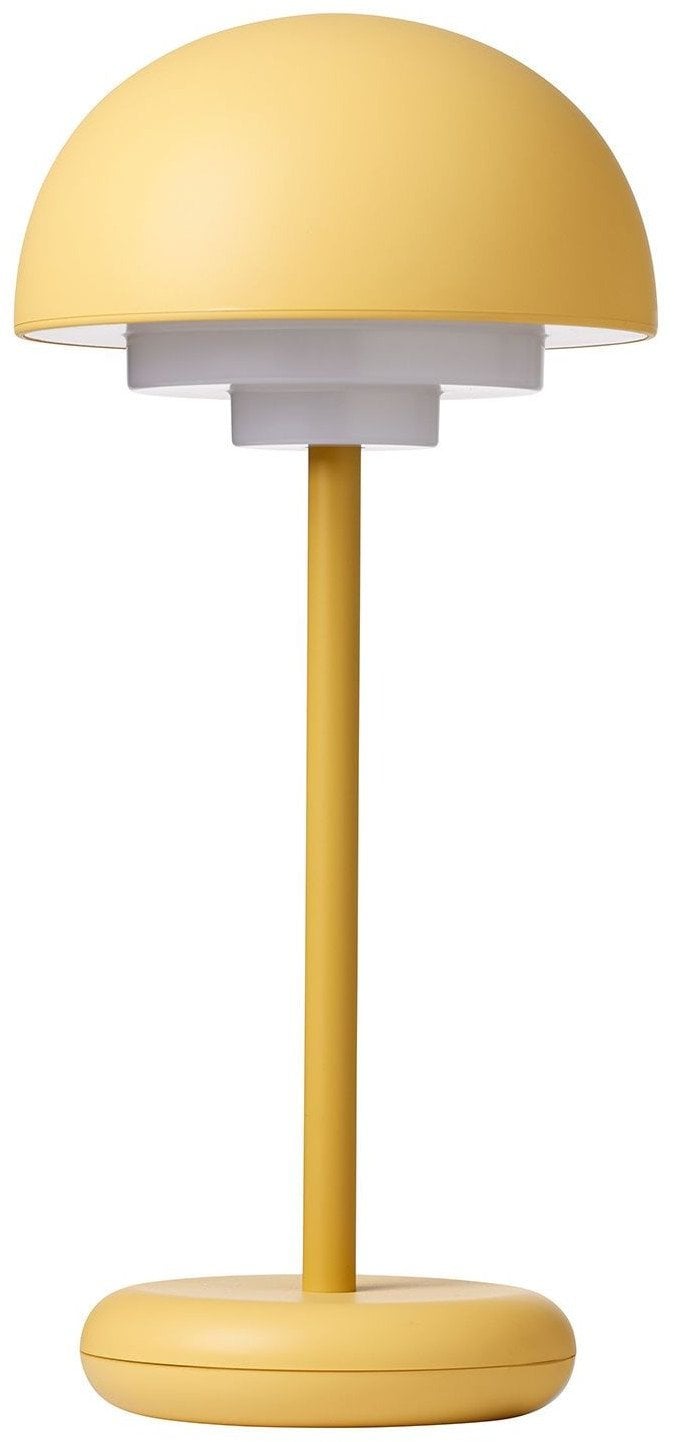 BORDLAMPE TOSCANA STØVET GUL