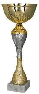 Victoria Sport Puchar metalowy złoto-srebrny