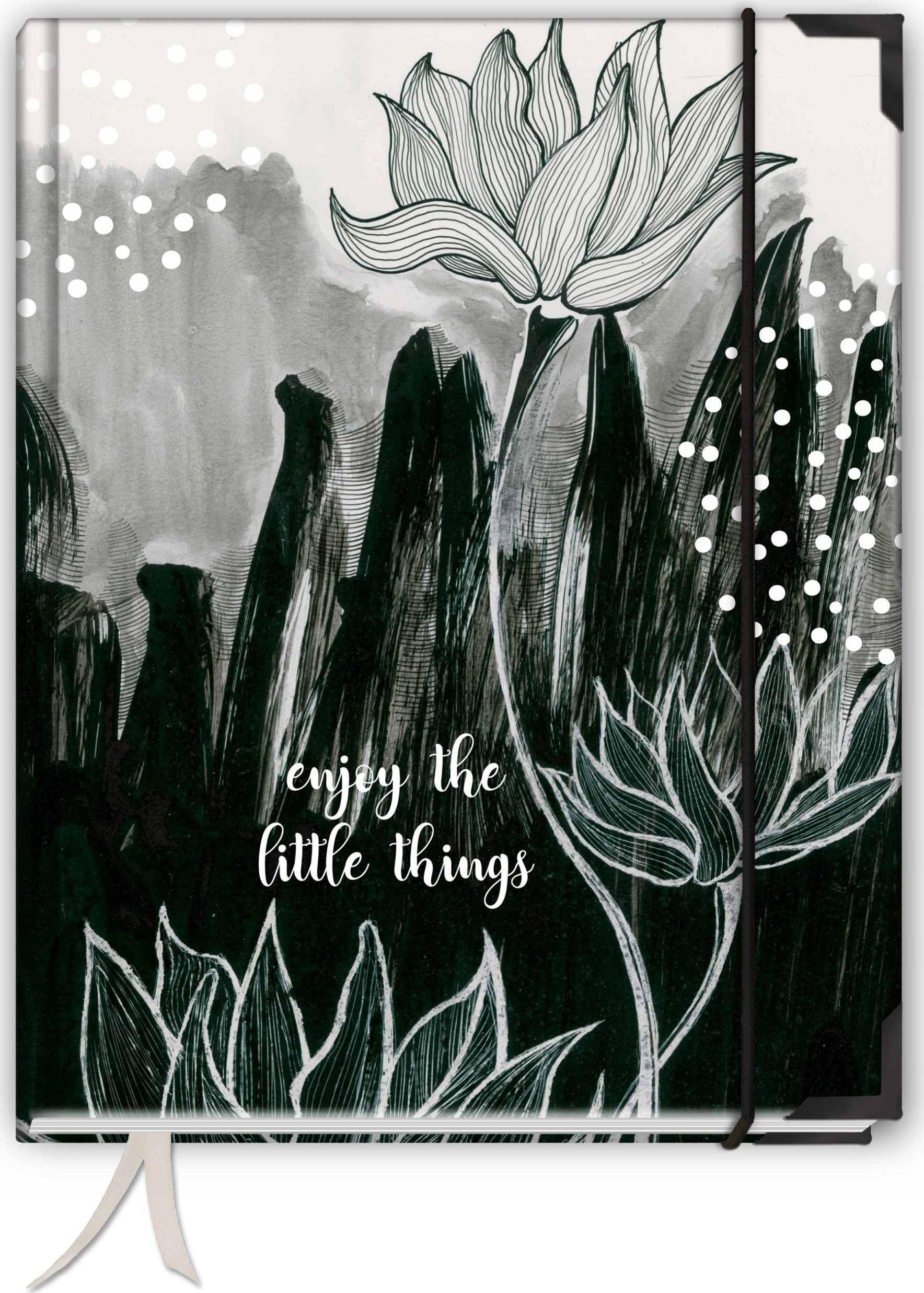 TadaPlanner Bullet journal szyty 214 stron notatnik A5 w kropki pamiętnik