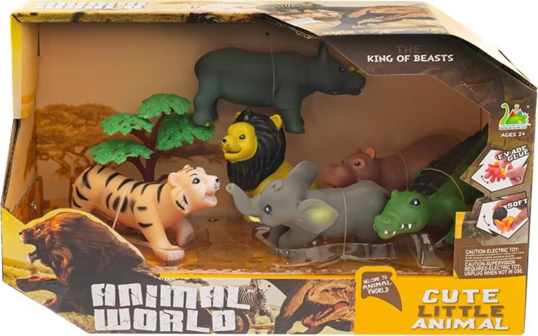 Zabawka zestaw zwierzątek