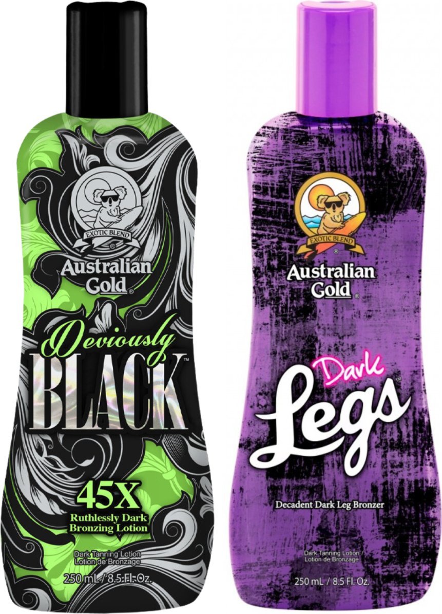 Australian Gold Australian Gold Deviously Black + Dark Legs Do Nóg