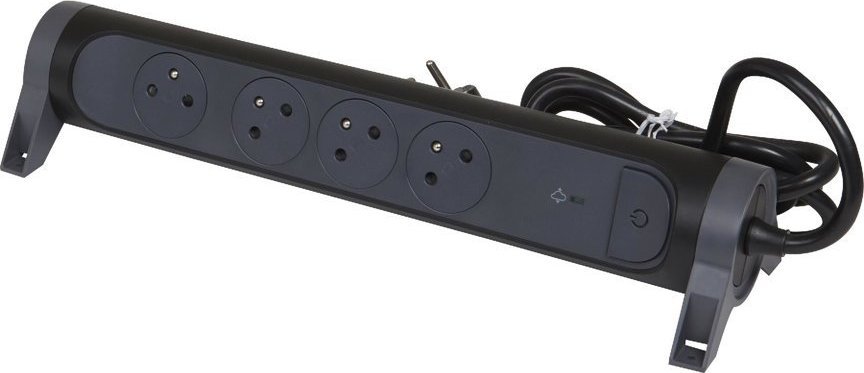 Legrand Przedłużacz z ochronnikiem 4X2P+Z 1.5M-C/G Legrand 049423 himp