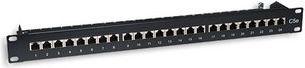 Intellinet Network Solutions Patch panel STP Cat5e 24 porty RJ45, 1U, czarny (513487)