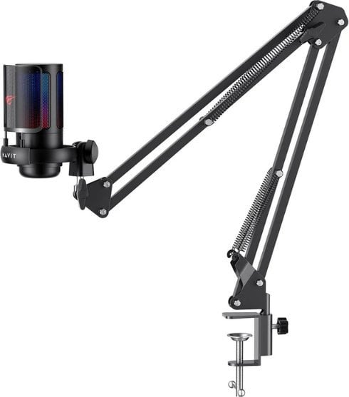 Mikrofon gamingowy RGB Havit GK50 Pro