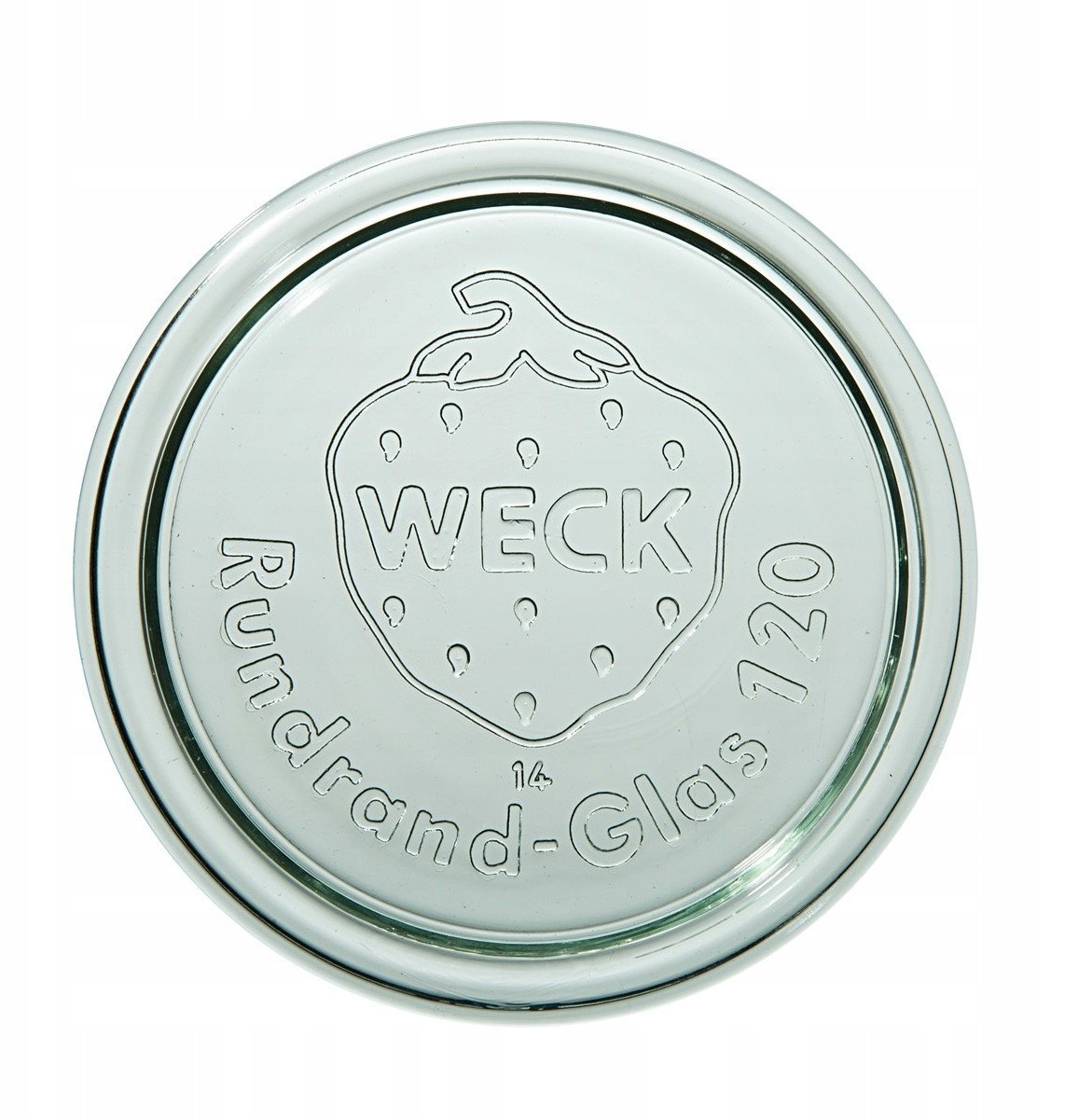 Pokrywa szklana Weck 120 mm, 6 szt.
