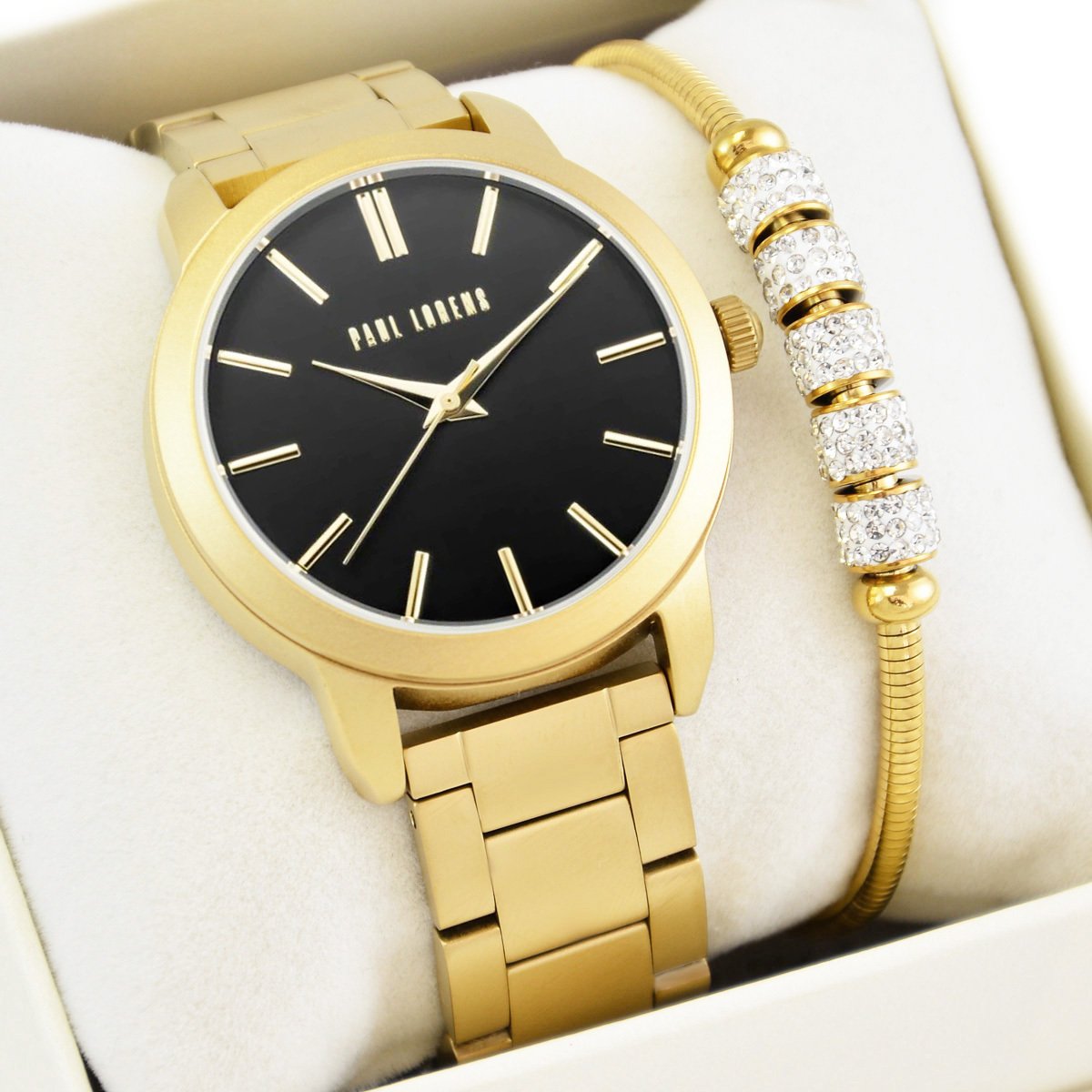 Zegarek Paul Lorens Zestaw damski zegarek GIANNA -1D1 + bransoletka