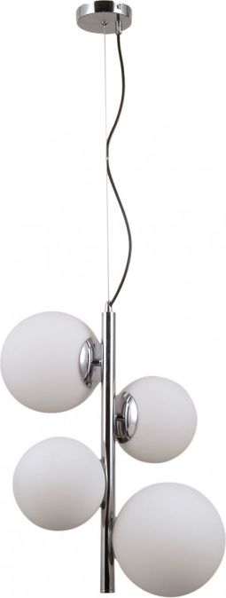 Lampa wisząca Italux Nowoczesna lampa sufitowa LED Ready do jadalni Italux Riga kule PND-44213-4B-CH
