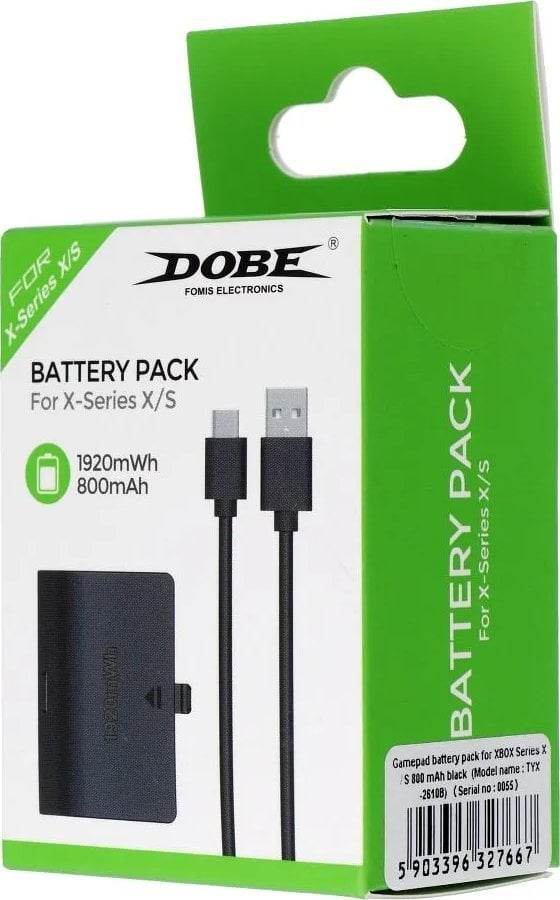 Venom Akumulator do padów XBOX Series X / S 800mAh TYX-2610B czarny