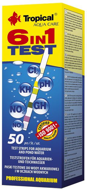 Tropical Test 6in1 Tropical 50 szt.