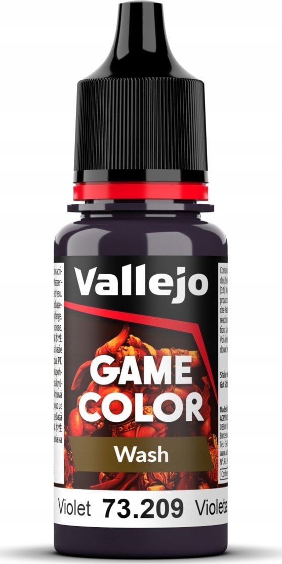 Vallejo Vallejo: 73.209 - Game Color - Wash - Violet (18 ml)