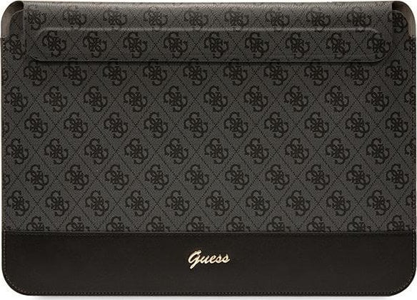 Etui Guess Guess Sleeve GUCS14PS4SGK 14" czarny/ black 4G Stripe Metal Logo