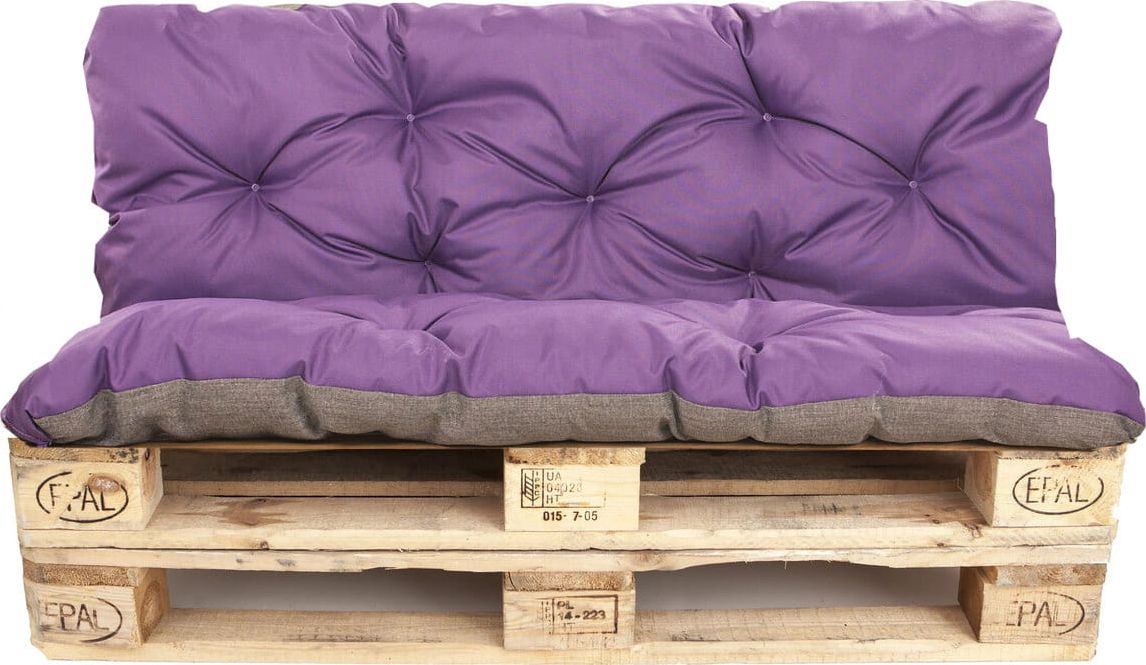 Setgarden Poduszki na palety | zestaw poduszek 120x60/60cm | poduszki na ławkę | huśtawkę