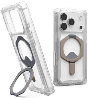 UAG Plasma XTE MagSafe - etui do iPhone 17 Pro kompatybilne z MagSafe (clear/titanium)