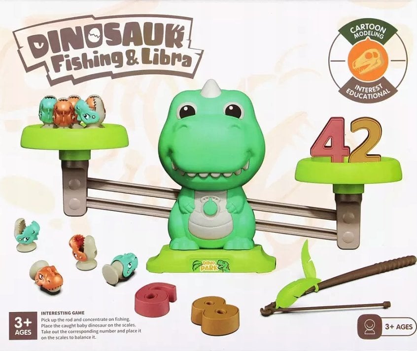 Mega Creative ZAB EDUK WAGA DINO 40X30X6 MC PUD 24/48