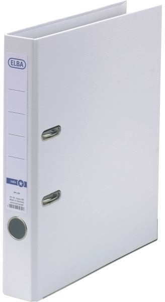 ELBA Ordner smart Pro PP/Papier mit Rückenschild weiß