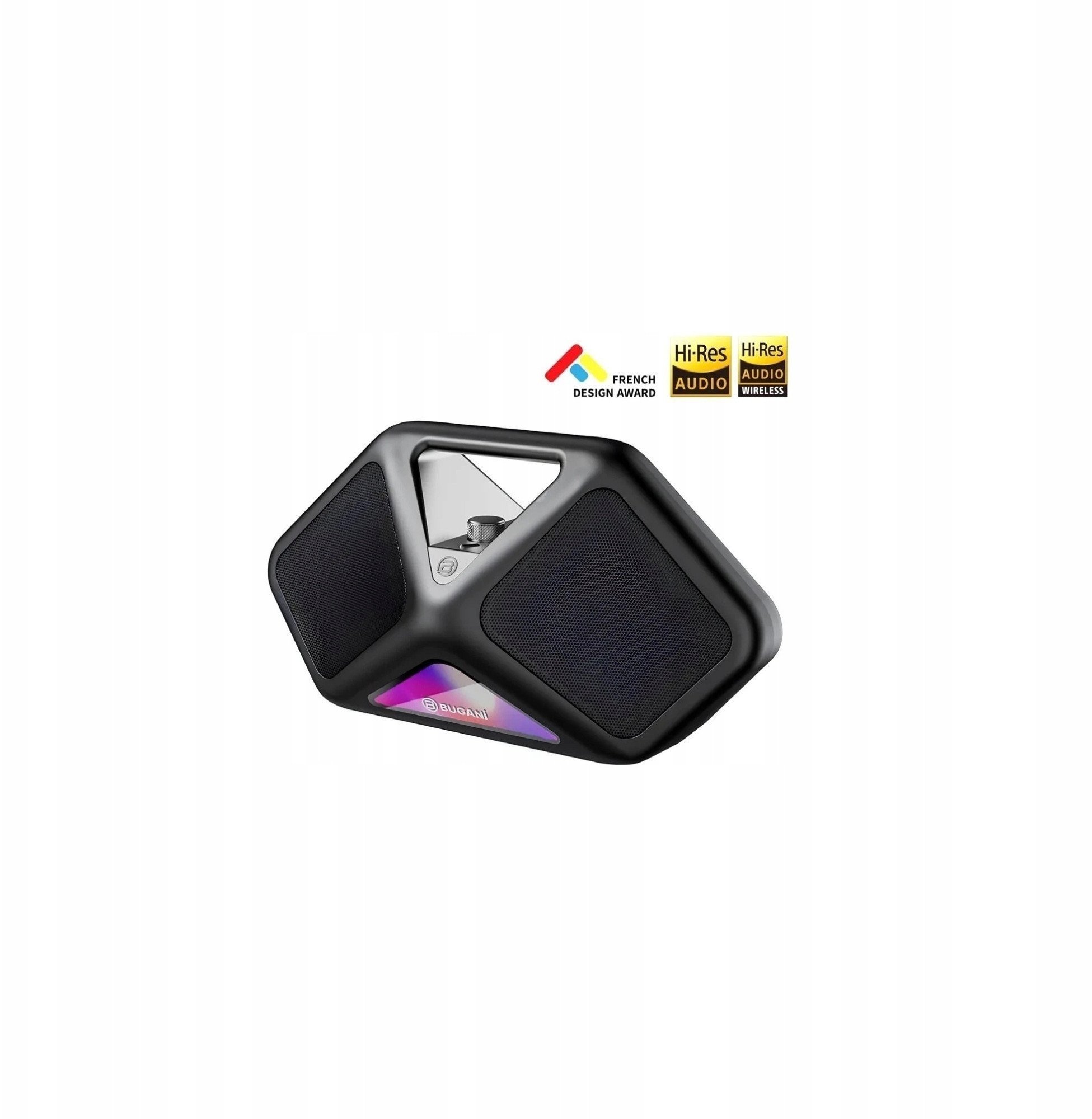 BUGANI Reform - black - Głośnik Bluetooth