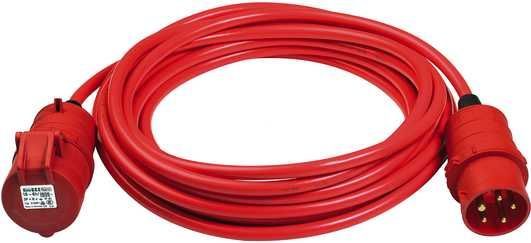 Brennenstuhl Kabel przedłużajacy Super-Solid IP44 10m CEE 400V/16A czerwony - 1168580