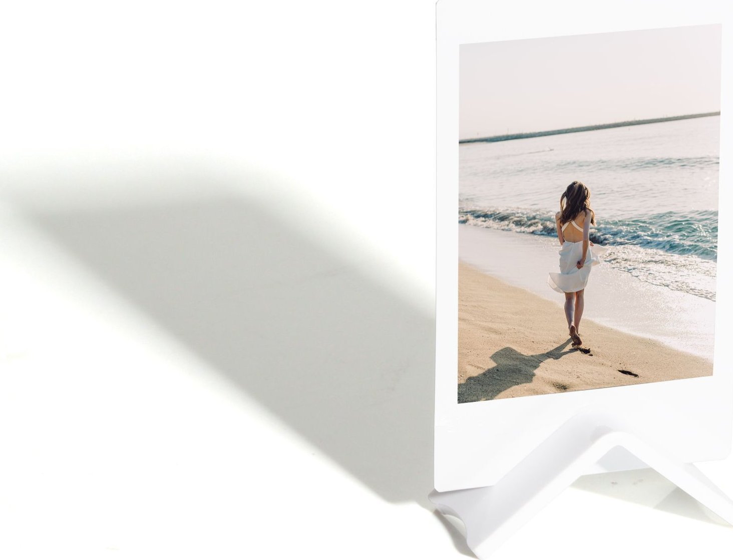 Ramka LoveInstant Uchwyt Podstawka Ramka na Zdjęcie Fujifilm Instax / Biały