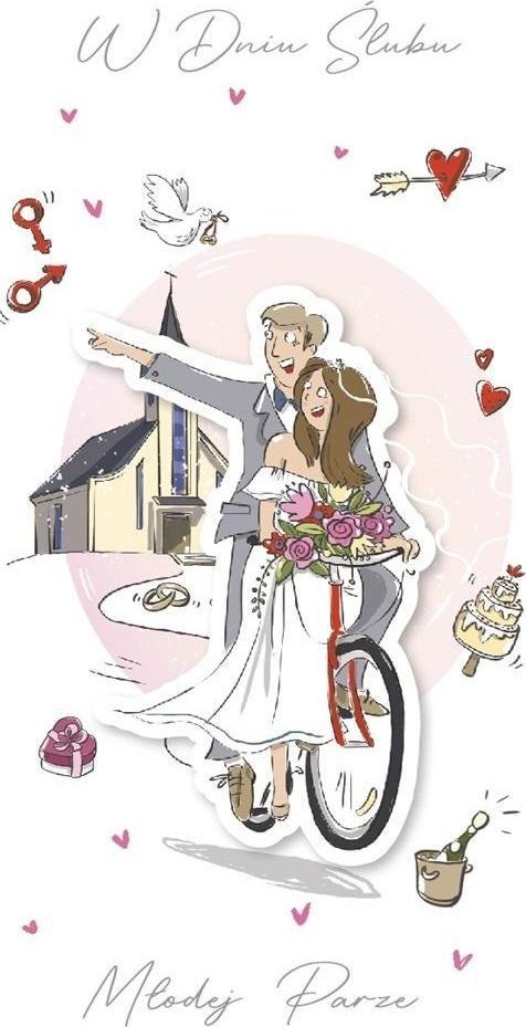 Armin Style Karnet Ślub DL-124