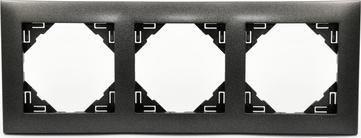 Efapel EFAPEL AQUARELLA RAMKA 3-KROTNA GRAFIT 90930 TIS