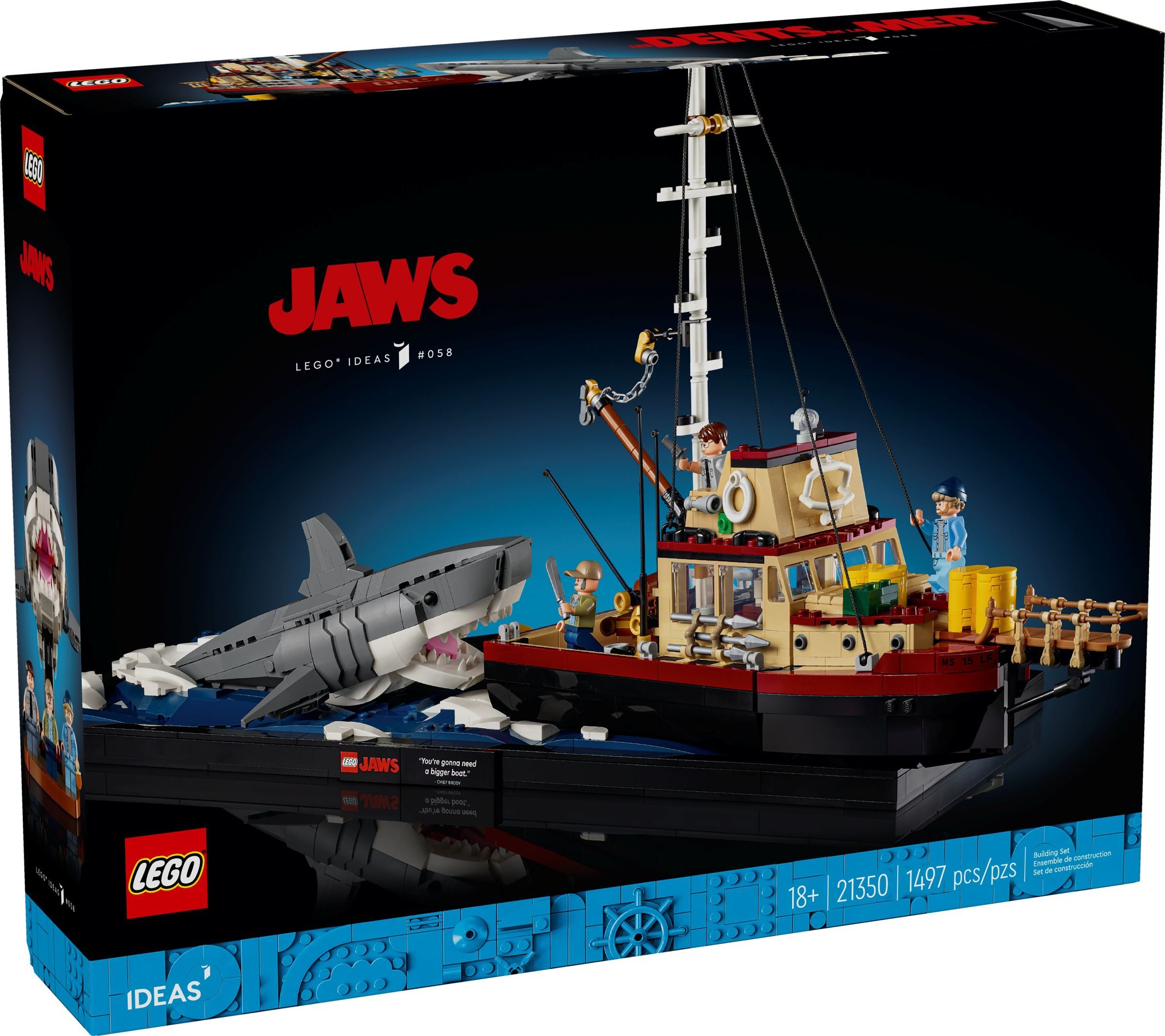 LEGO Ideas Szczęki (21350)