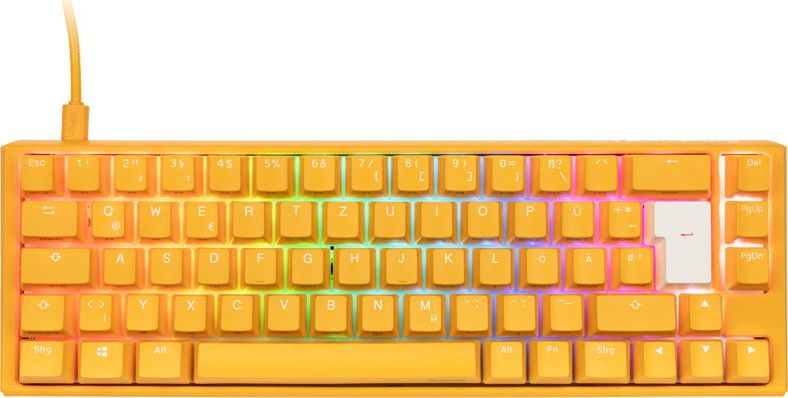 Klawiatura Ducky One 3 Yellow SF Cherry MX Red (DKON2167ST-RDEPDYDYYYC1)
