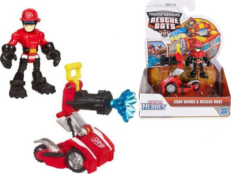 Figurka Hasbro Transformers Rescue Bots - Cody i Straż Pożarna (33048)