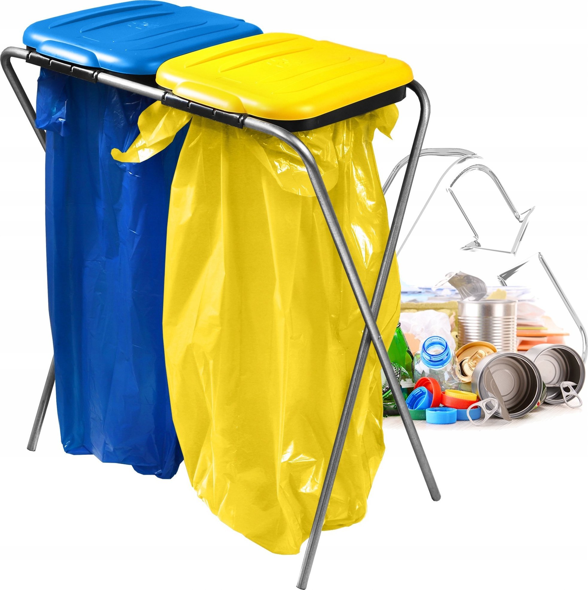 Kadax KADAX Stojak Na Worki Do Segregacji Śmieci 2x120L