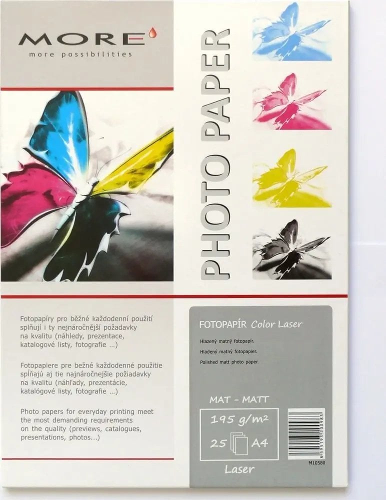 Armor ARMOR Coated Color Laser papier; 195g/m2; matt, 25 ark., A4