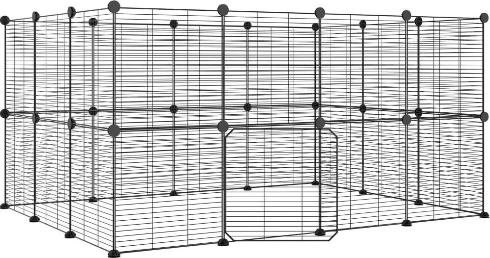 vidaXL Klatka dla zwierząt z bramką