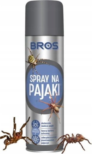 Bros Spray na pająki 250ml Skuteczna ochrona przed pająkami i pajęczynami