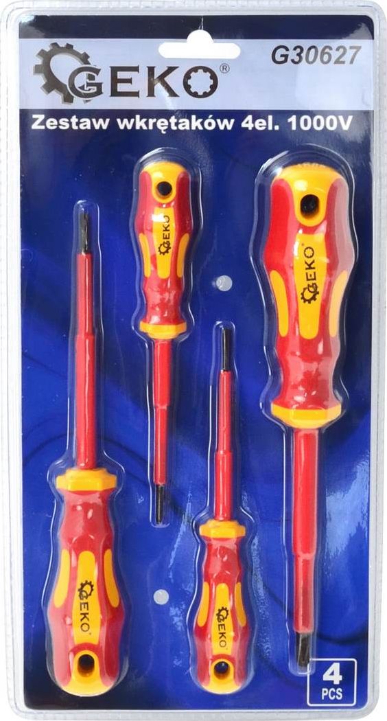 Geko Zestaw wkretaków 4el. 1000V (48)