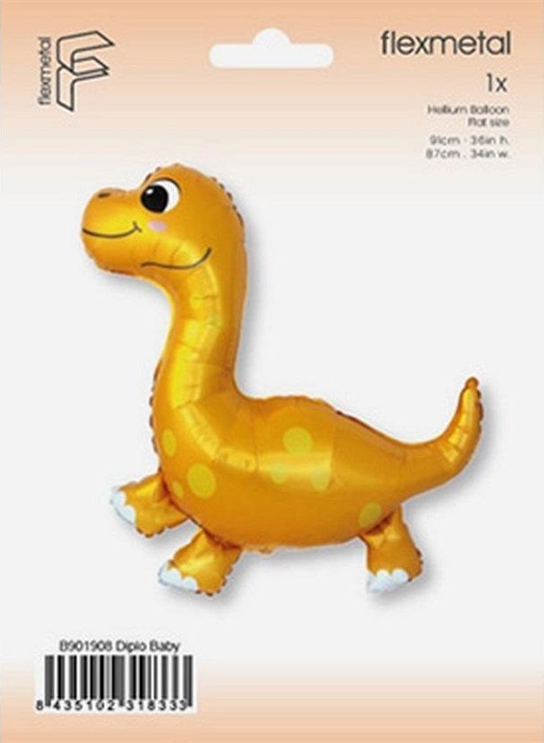 Balon foliowy Mały Dino - Diplo 79cm