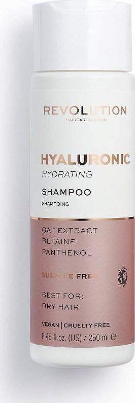 Revolution Haircare Hyaluronic Hydrating Shampoo nawilżający szampon do włosów suchych z kwasem hialuronowym 250ml