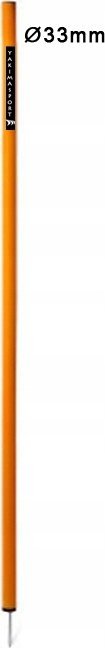 YakimaSport Tyczka treningowa i slalomowa ELITE 33mm 170 cm tyczki Pomarańczowy