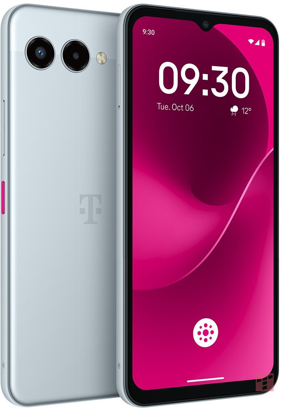 Smartfon Telekom T Phone 5G 6/128GB Srebrny (99936651)