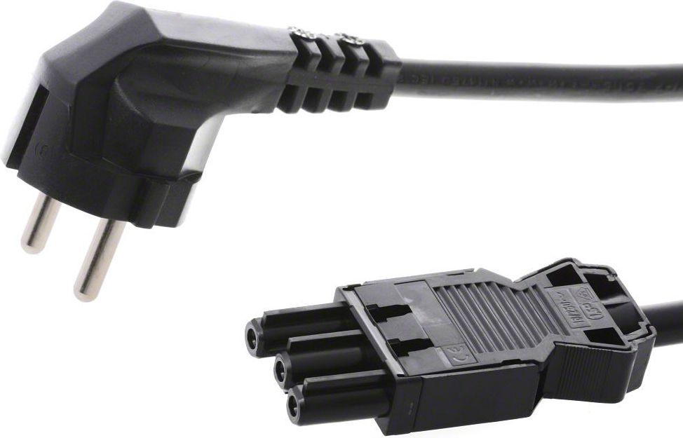 Bachmann CEE 7/7-GST18, 2m, czarny (375.075)