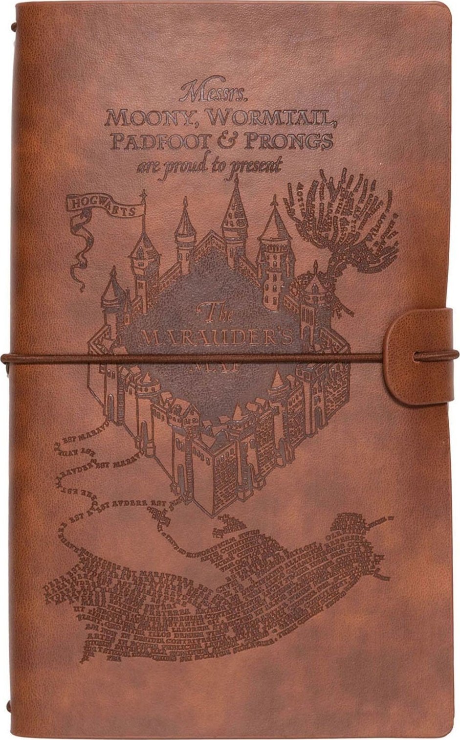 Cerda SKÓRZANY NOTES HARRY POTTER MAPA HUNCWOTÓW PAMIĘTNIK