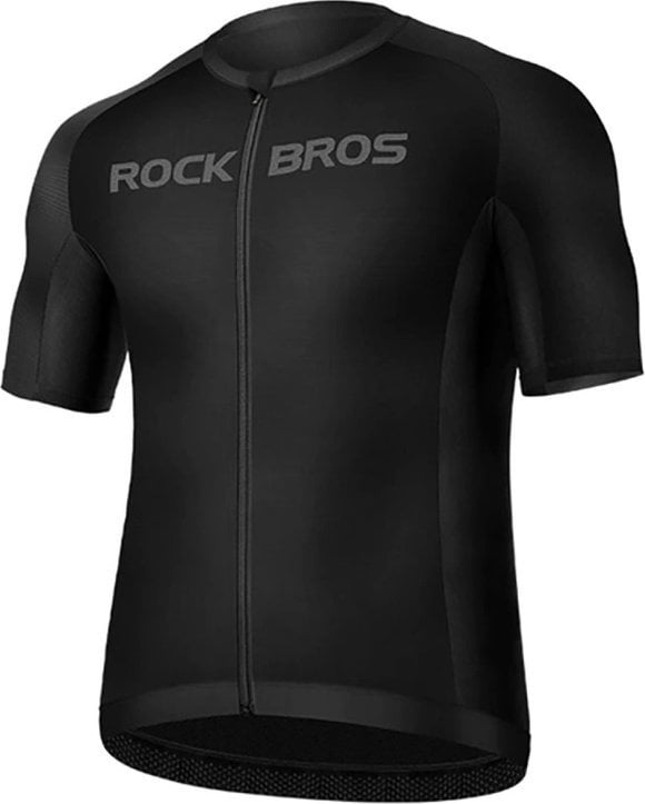 RockBros Koszulka rowerowa Rockbros 15120002005 z krótkim rękawem XXL - czarna