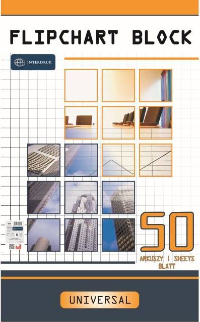 Biurfol BLOK DO FLIPCHARTU 64 X 100CM KRATKA (50)