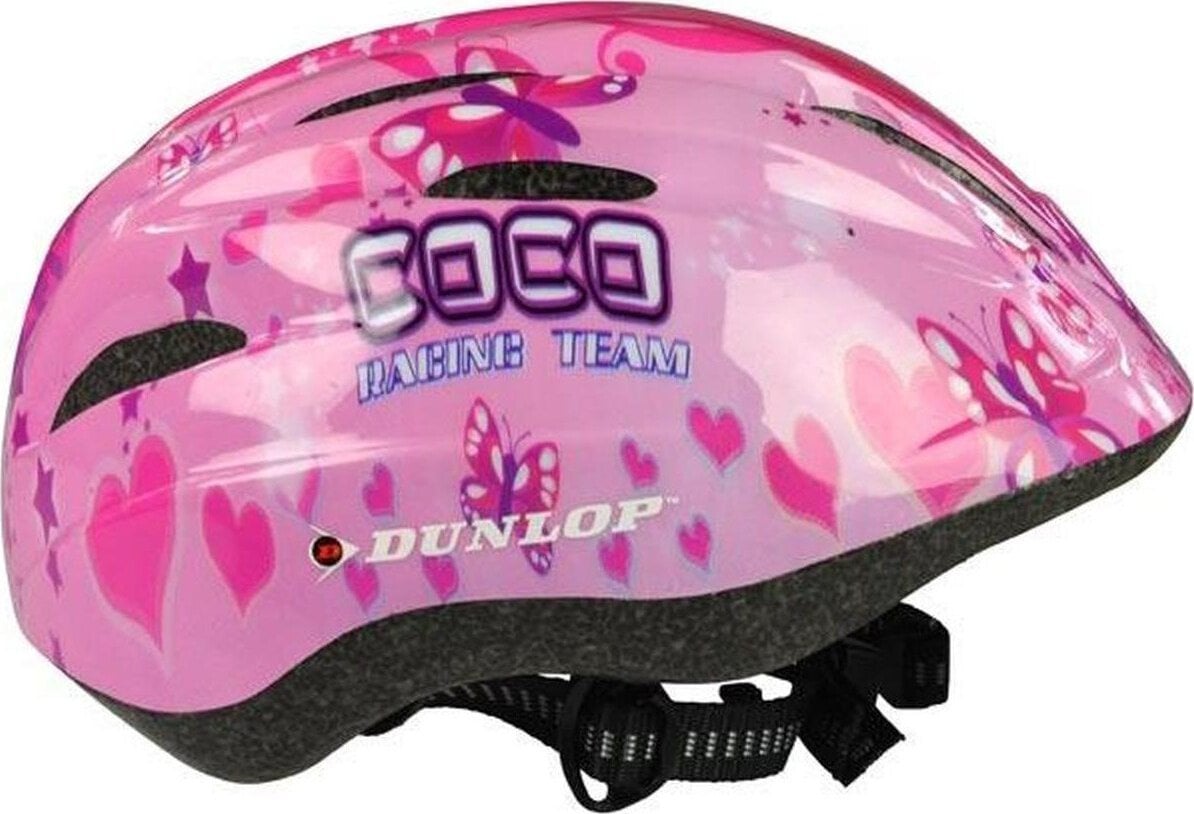 Dunlop KASK ROWEROWY DZIECIĘCY REGULOWANY DUNLOP R. (48-52CM ) PINK