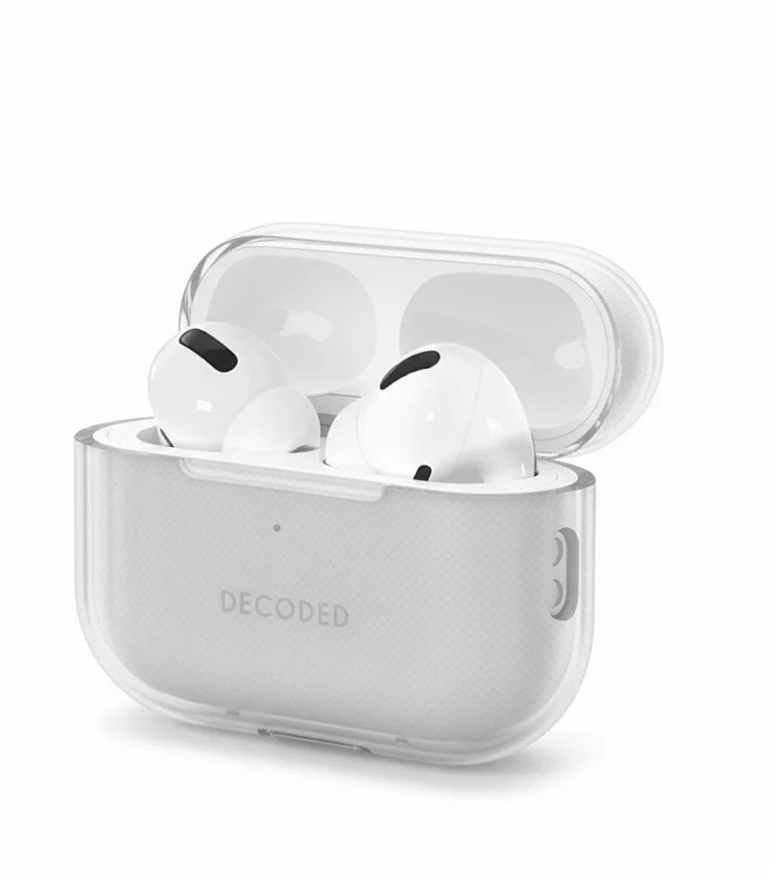 Decoded silikonowa obudowa ochronna do AirPods Pro 3 transparant