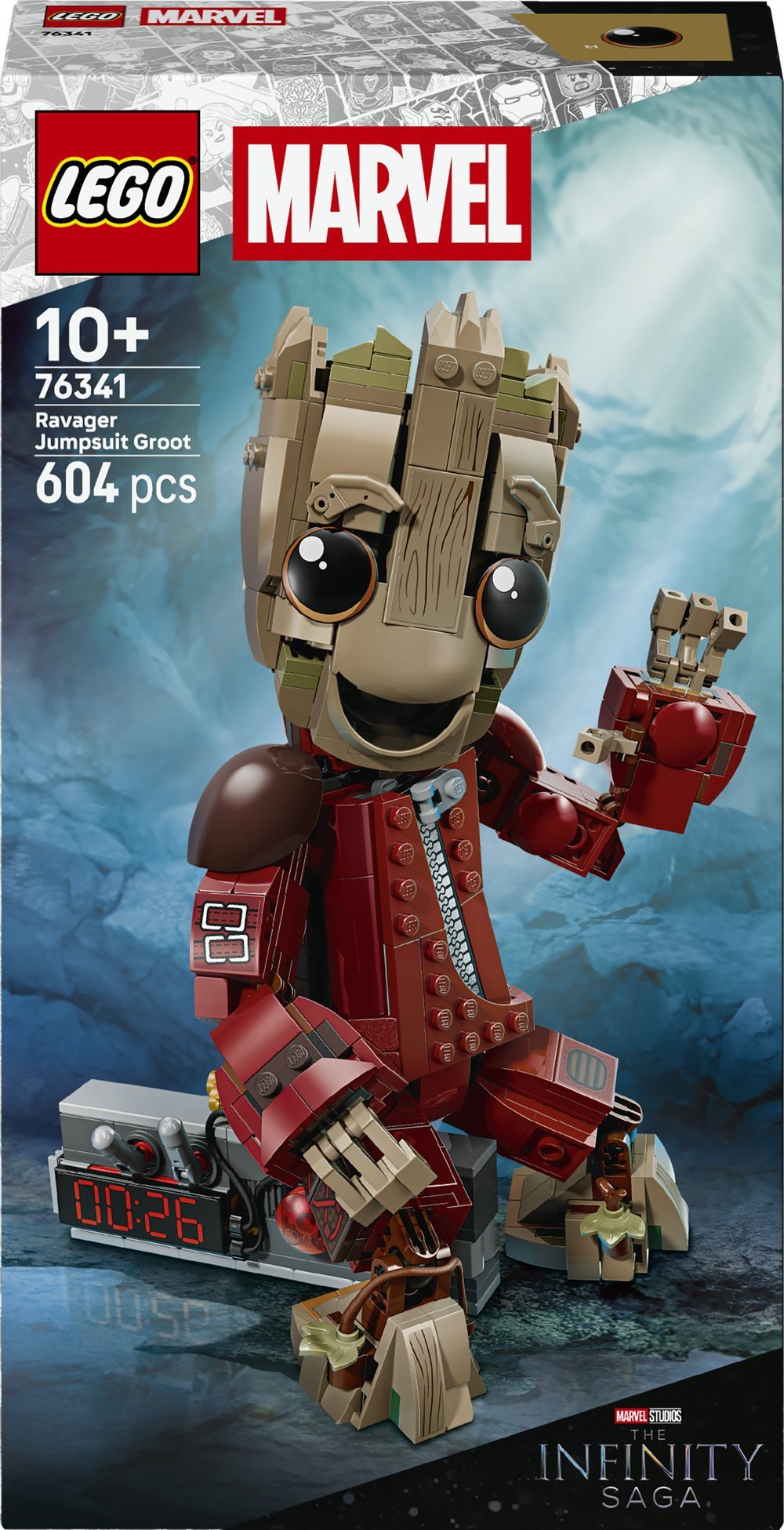 LEGO Marvel Groot w stroju Ravagera (76341)