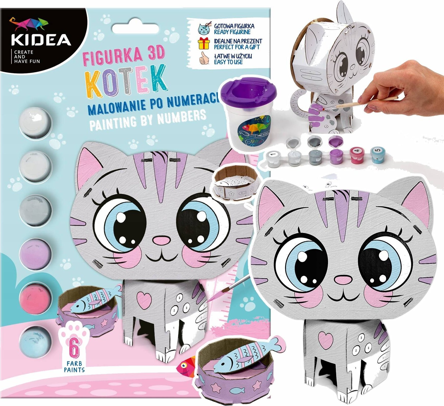 Derform ZEST KREAT MALOW PO NUMER KOT 3D DERF KIDEA PUD