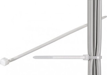 Organizer Goobay Opaska kablowa, nylon odporny na warunki atmosferyczne, przezroczysta