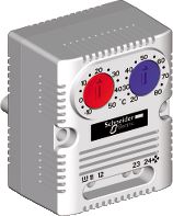 Schneider Termostat 10A 1Z 1R 250V -10-80°C (NSYCCOTHD)