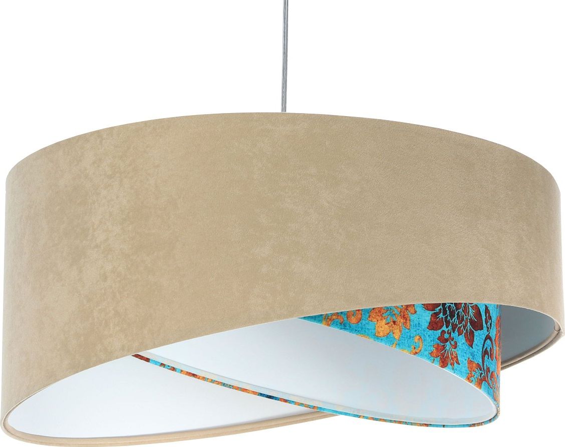 Lampa wisząca BPS KONCEPT Lampa wisząca EMBLEM beżowa/biała