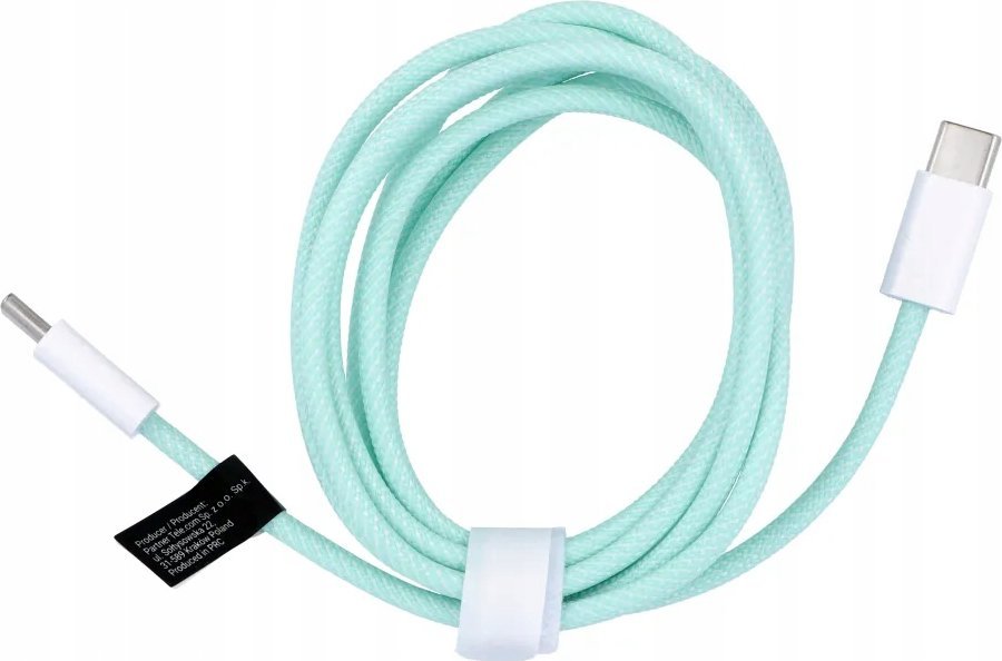 Kabel USB OEM USB-C - USB-C 1.5 m Zielony